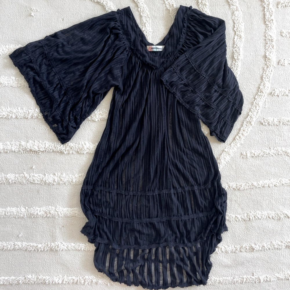 Free People Beach Semi Sheer Beach Cover Up
